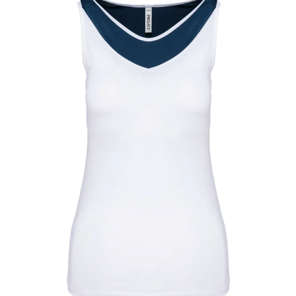 PROACT PA4031 - Débardeur de padel bicolore femme