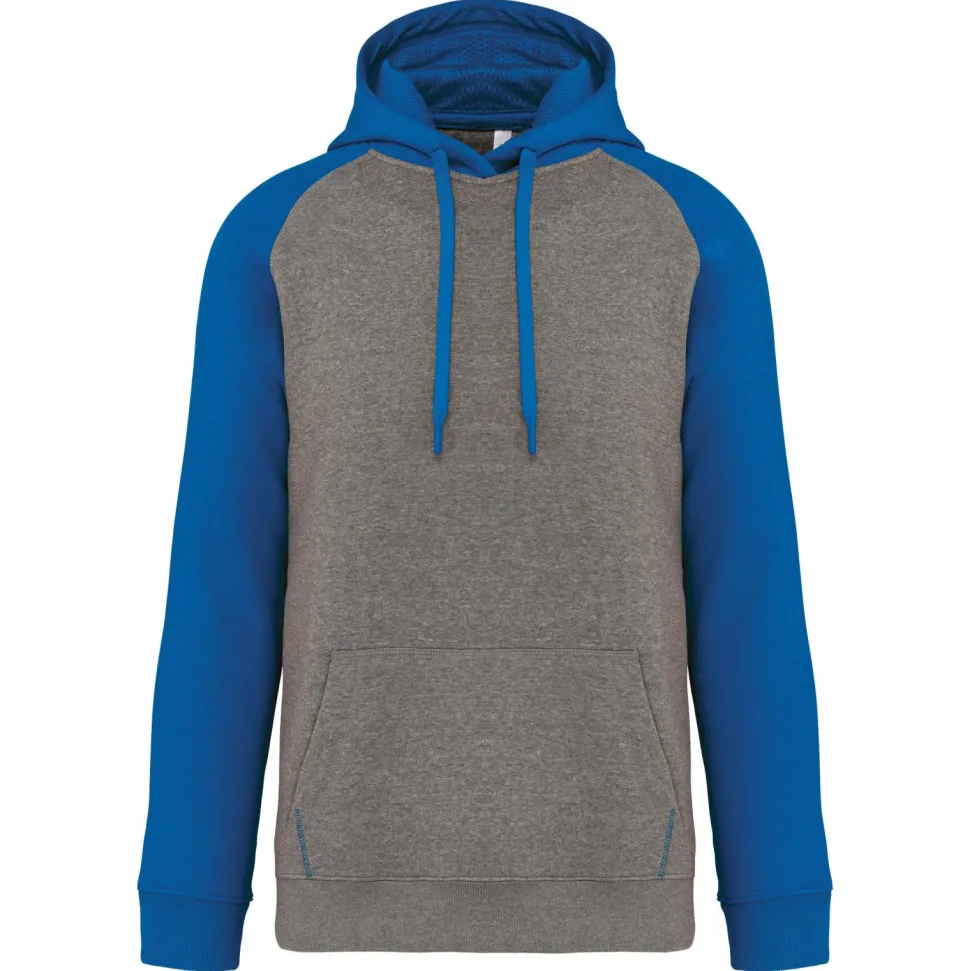 Proact PA369 - Sweat-shirt capuche bicolore adulte