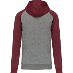 Proact PA369 - Sweat-shirt capuche bicolore adulte