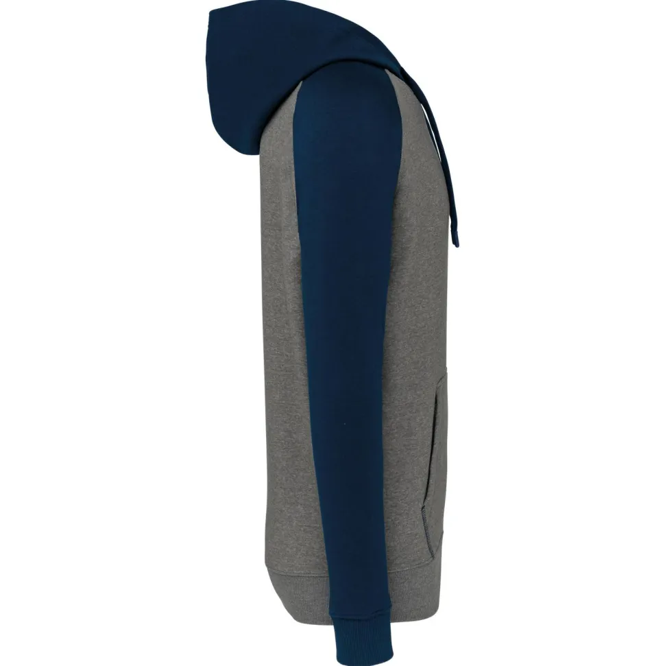 Proact PA369 - Sweat-shirt capuche bicolore adulte