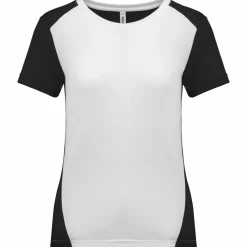 PROACT PA4015 - T-shirt de sport écoresponsable bicolore femme