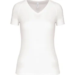 Proact PA477 - T-shirt de sport manches courtes col v femme
