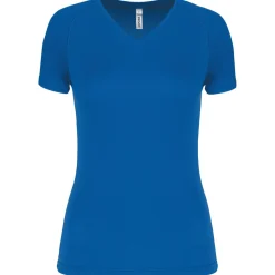 Proact PA477 - T-shirt de sport manches courtes col v femme