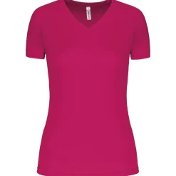 Proact PA477 - T-shirt de sport manches courtes col v femme
