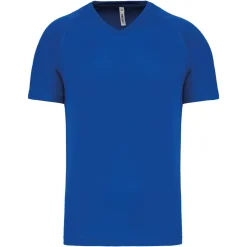 PROACT PA476 - T-shirt de sport manches courtes col v homme