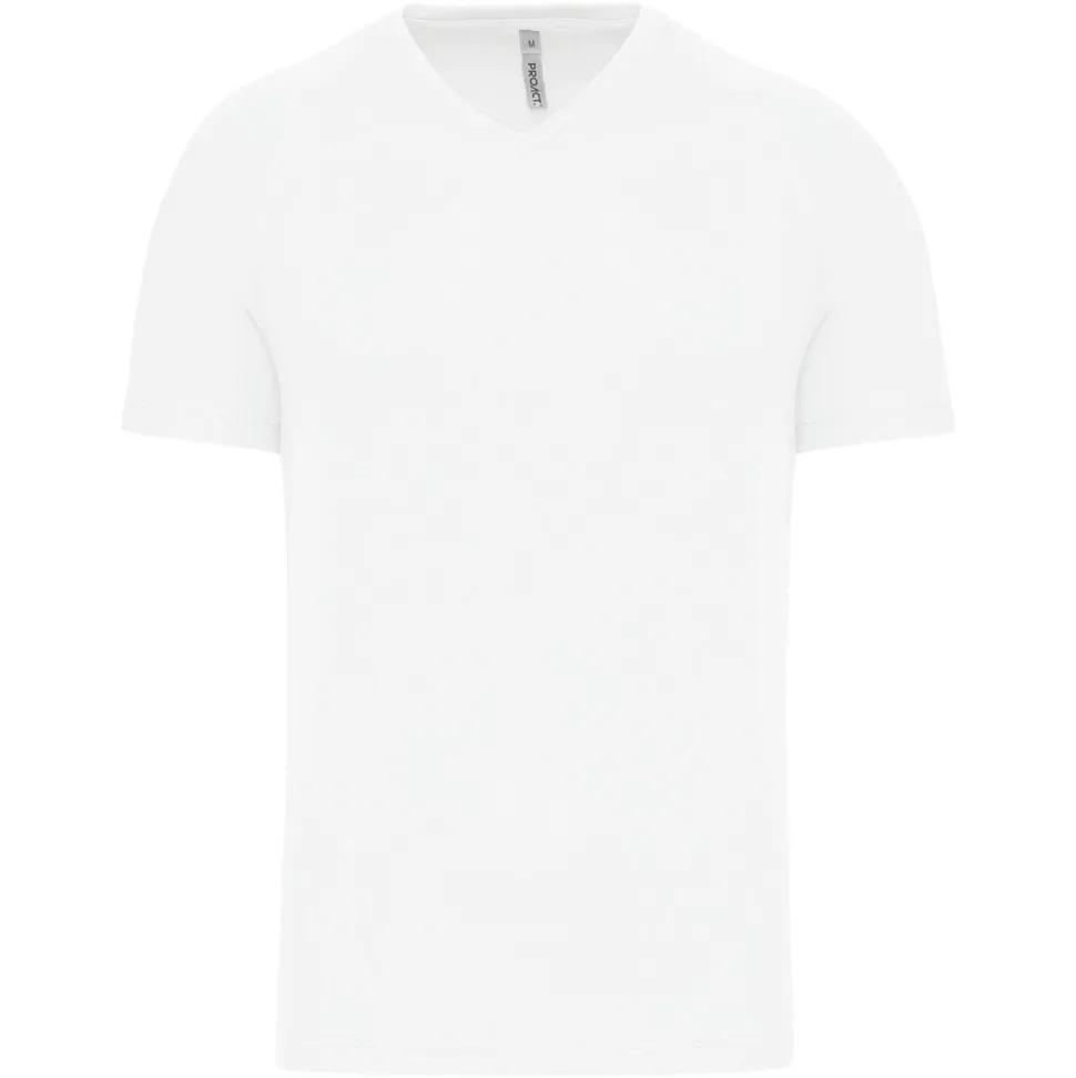 PROACT PA476 - T-shirt de sport manches courtes col v homme