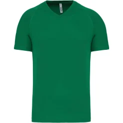 PROACT PA476 - T-shirt de sport manches courtes col v homme