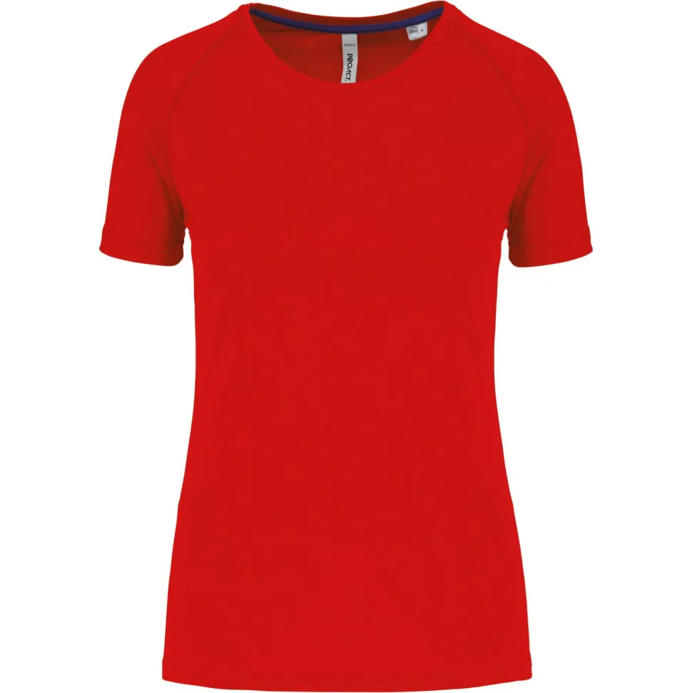 Proact PA4013 - T-shirt de sport à col rond recyclé pour femme