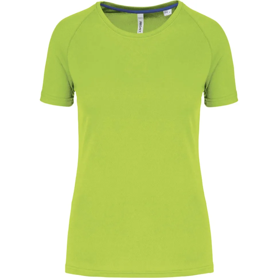 Proact PA4013 - T-shirt de sport à col rond recyclé pour femme