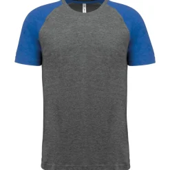 Proact PA4010 - T-shirt Triblend bicolore sport manches courtes adulte