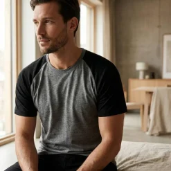 Proact PA4010 - T-shirt Triblend bicolore sport manches courtes adulte