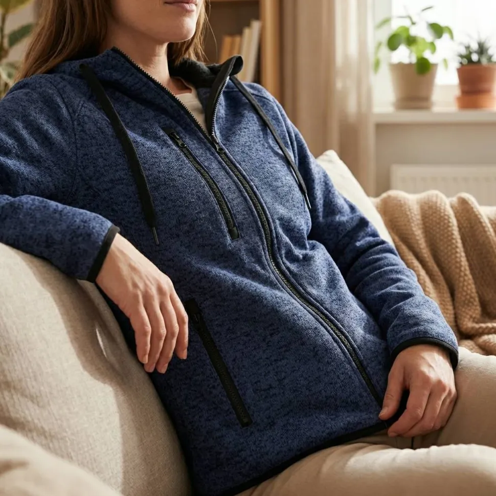 Proact PA366 - Veste à capuche chinée femme