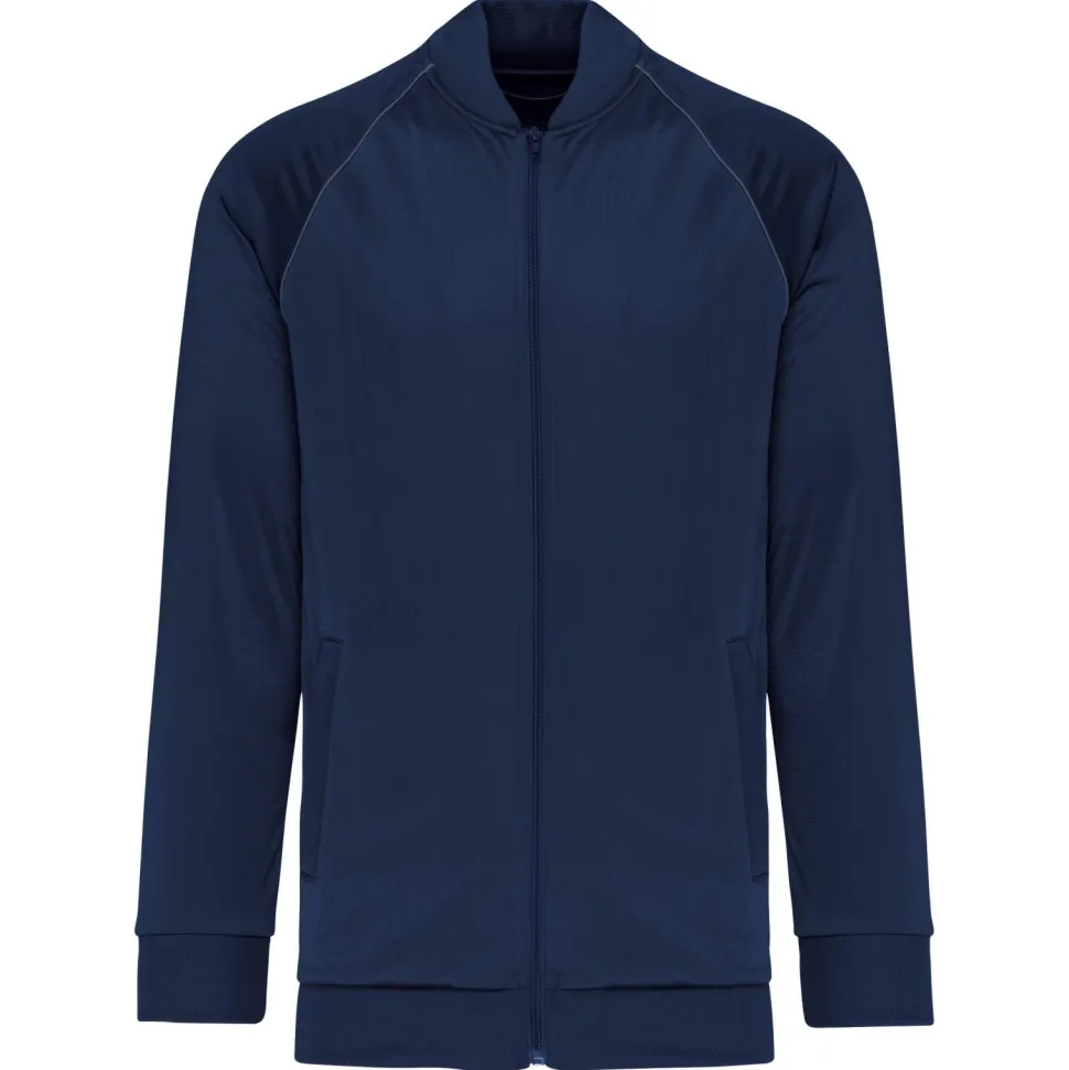 PROACT PA384 - Veste de survêtement zippée avec liseré unisexe