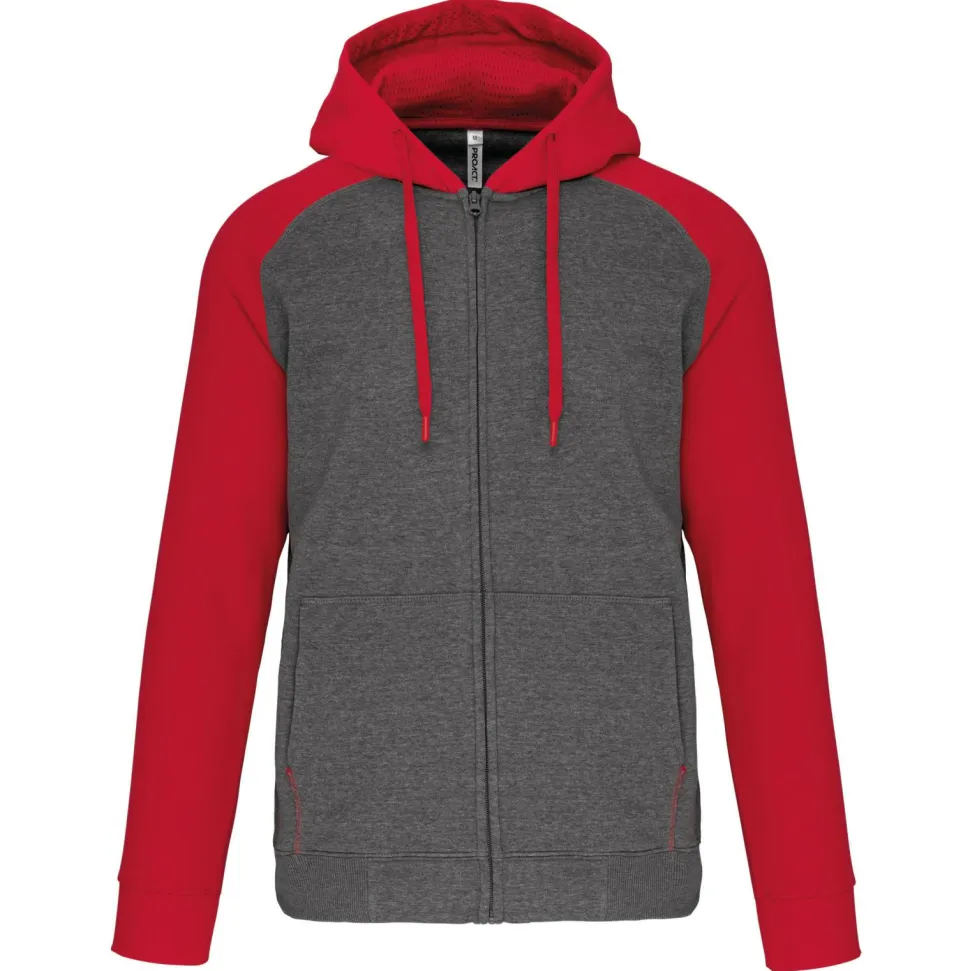 Proact PA380 - Veste polaire zippée à capuche unisexe