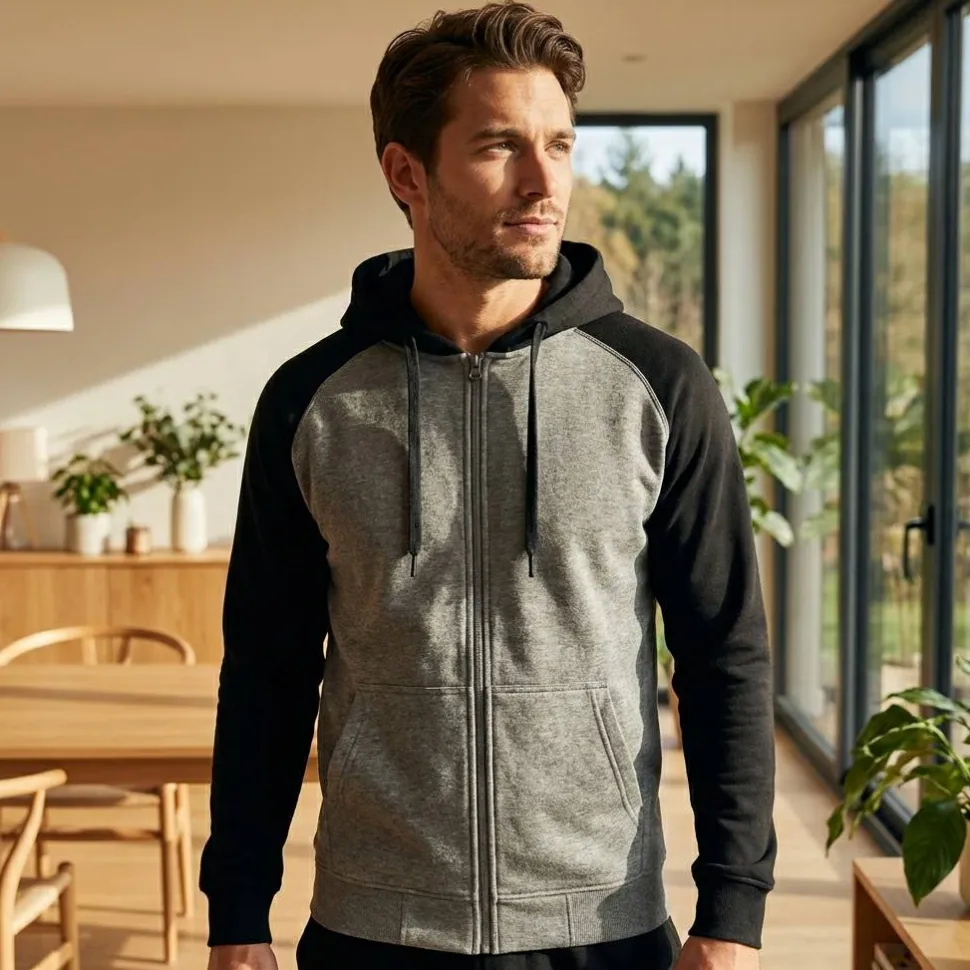 Proact PA380 - Veste polaire zippée à capuche unisexe