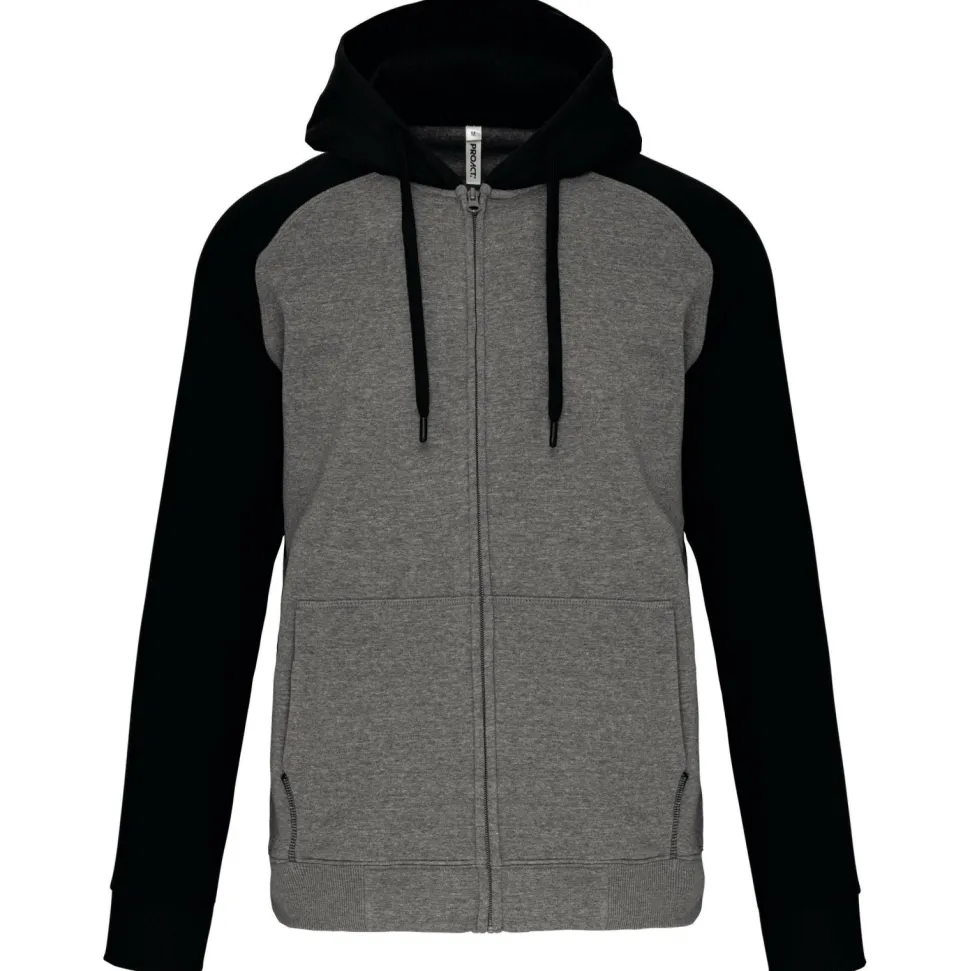 Proact PA380 - Veste polaire zippée à capuche unisexe
