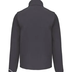 ProAct PA323 - VESTE SOFTSHELL SPORT MANCHES AMOVIBLES UNISEXE