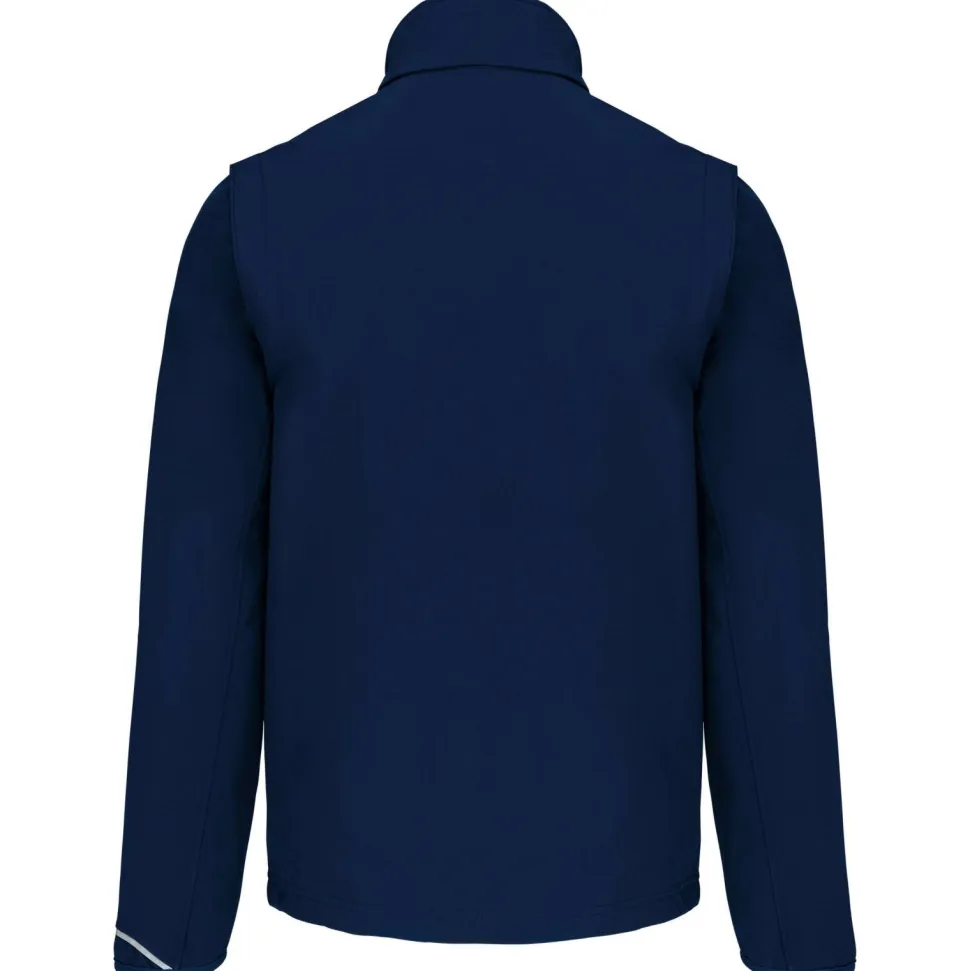 ProAct PA323 - VESTE SOFTSHELL SPORT MANCHES AMOVIBLES UNISEXE