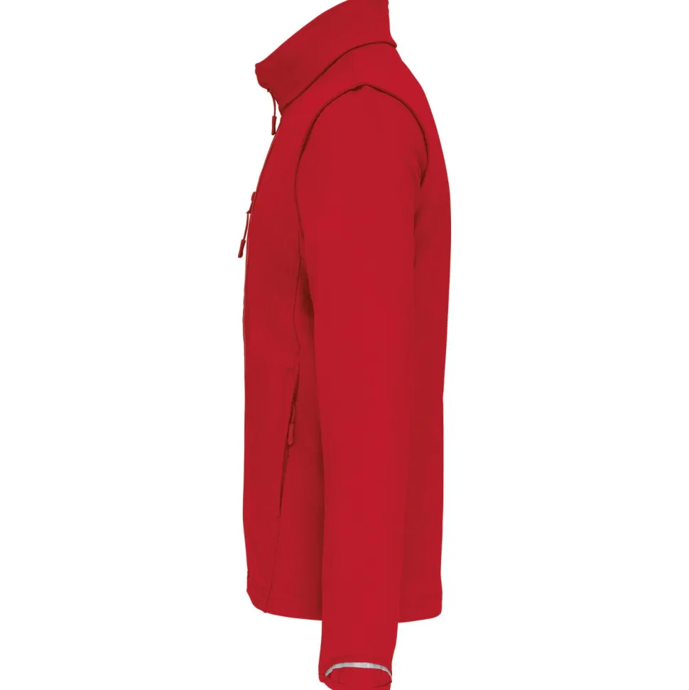 ProAct PA323 - VESTE SOFTSHELL SPORT MANCHES AMOVIBLES UNISEXE