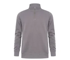 PROMODORO PM5052 - Pull Zippé Confort en Coton Mélangé
