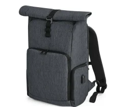 Quadra QD995 - Sac À Dos Avec Rabat Enroulable Et Chargeur Q-Tech