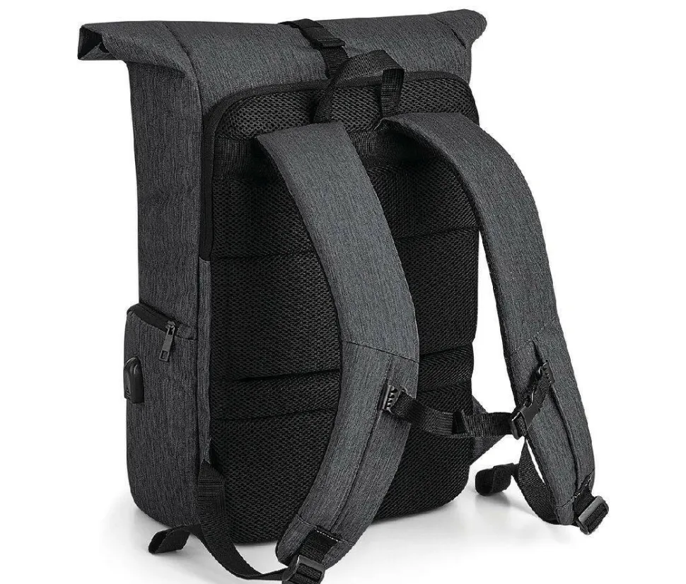 Quadra QD995 - Sac À Dos Avec Rabat Enroulable Et Chargeur Q-Tech