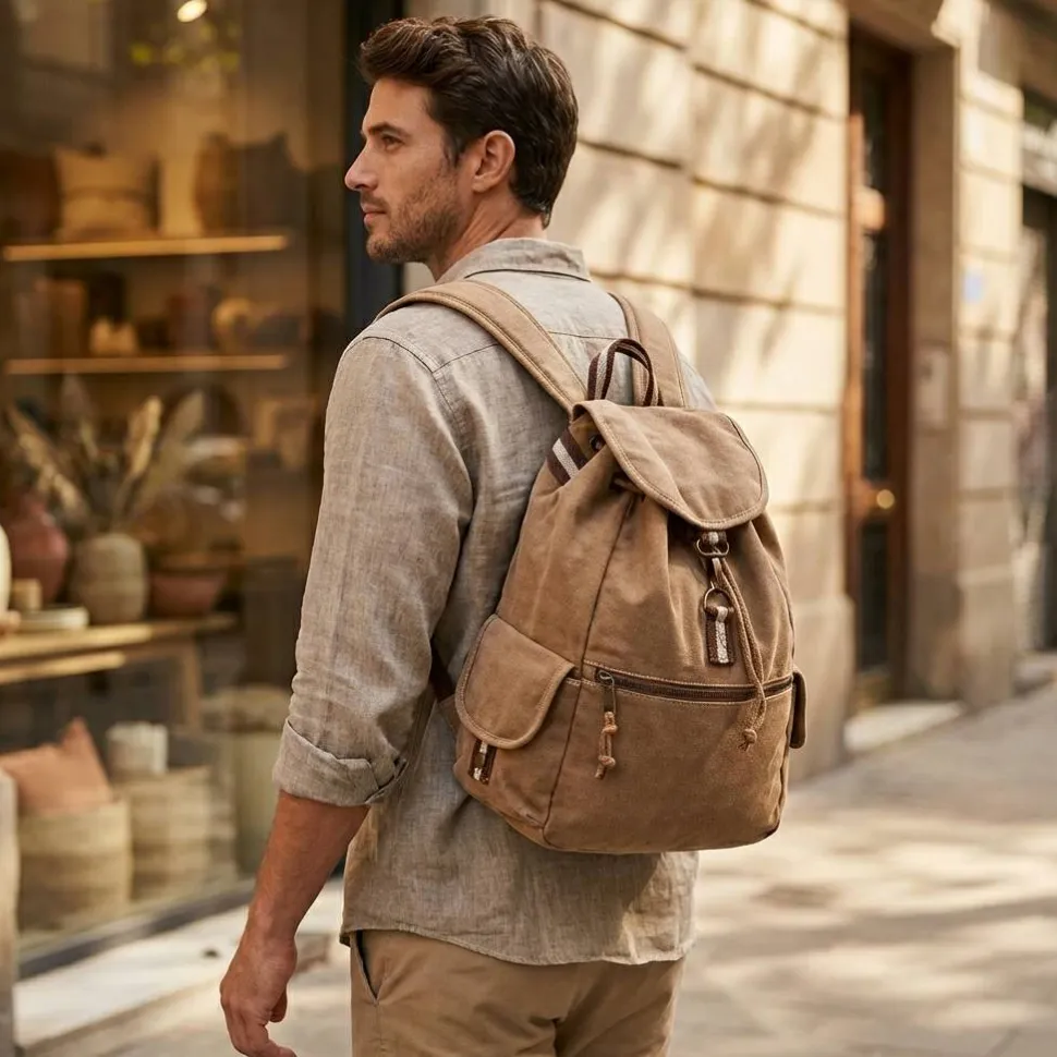 Quadra QD612 - Sac À Dos Désert En Toile