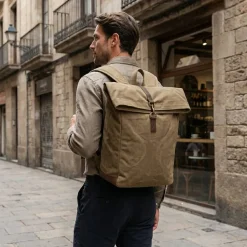 Quadra QD655 - Sac À Dos En Toile Cirée Traditionnel