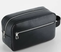 QUADRA QD779 - Trousse de toilette en simili cuir