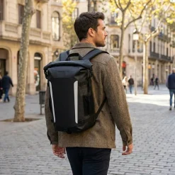 Quadra QX625 - Sac à Dos Étanche 25L avec Système de Fermeture Sécurisé
