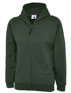 Radsow by Uneek UC506 - Sweat shirt pour enfants avec capuche et fermeture éclair