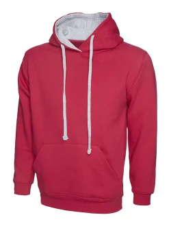 Radsow by Uneek UC507 - Sweat shirt contrasté avec capuche