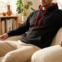 Radsow by Uneek UC507 - Sweat shirt contrasté avec capuche