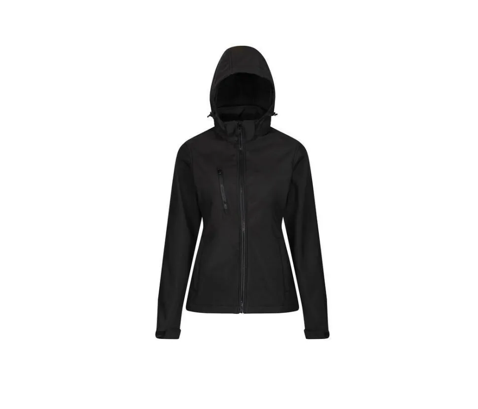 Regatta RGA702 - Veste softshell femme à capuche