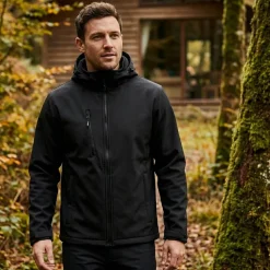 Regatta RGA701 - Veste softshell homme à capuche