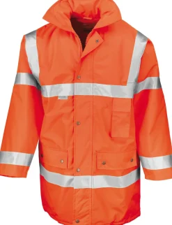 Result R18 - Parka 3/4 Sécurité Haute Visibilité