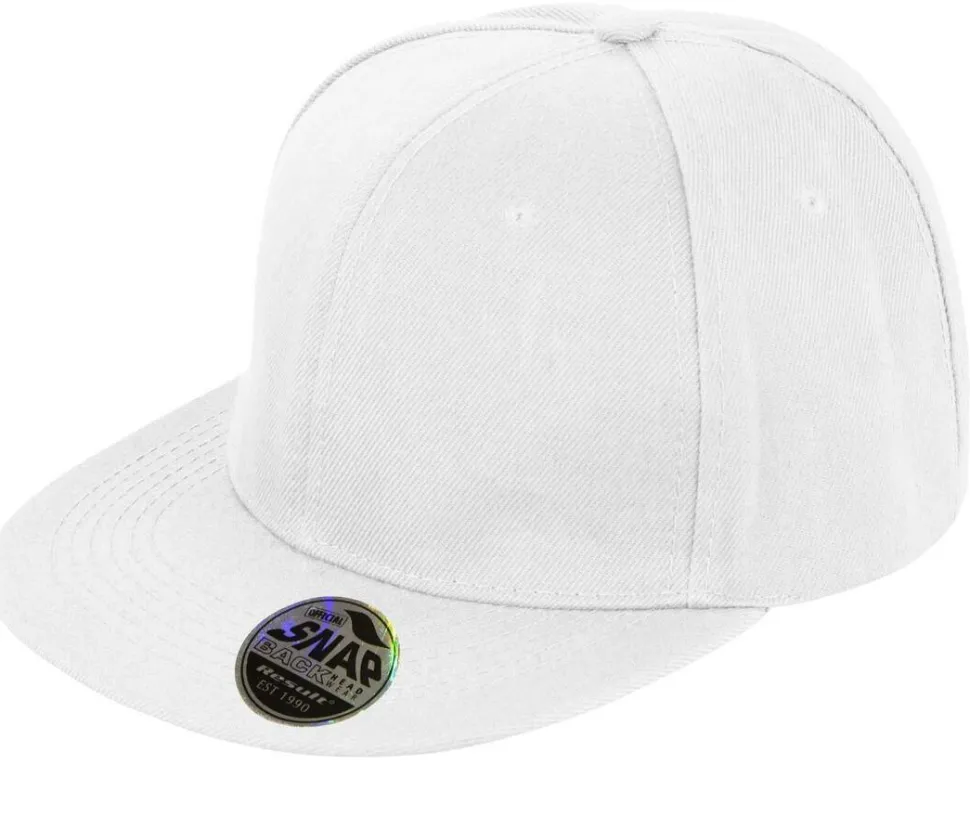 Result RC083 - Casquette Visière Plate 100% Coton