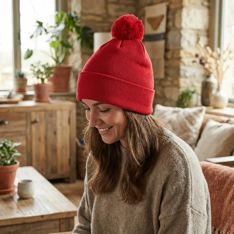Result RC028X - Bonnet pompon BEANIE