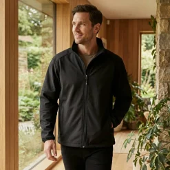 Result R131M - Veste softshell à velours peigné Osaka
