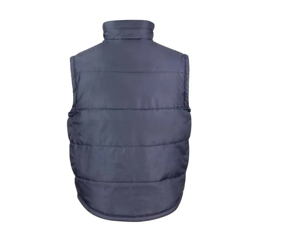 Result RS208 - Doudoune Homme sans Manche Fermeture Grand Zip