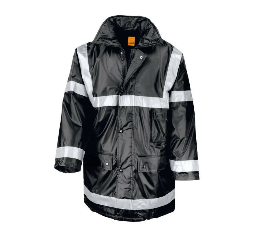 Result RS023 - Manteau de Gestion Sécurisé Réfléchissant