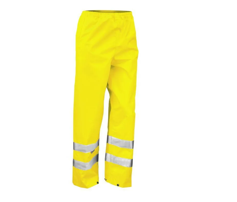 Result RS022 - Pantalon De Pluie Homme Haute Visibilité