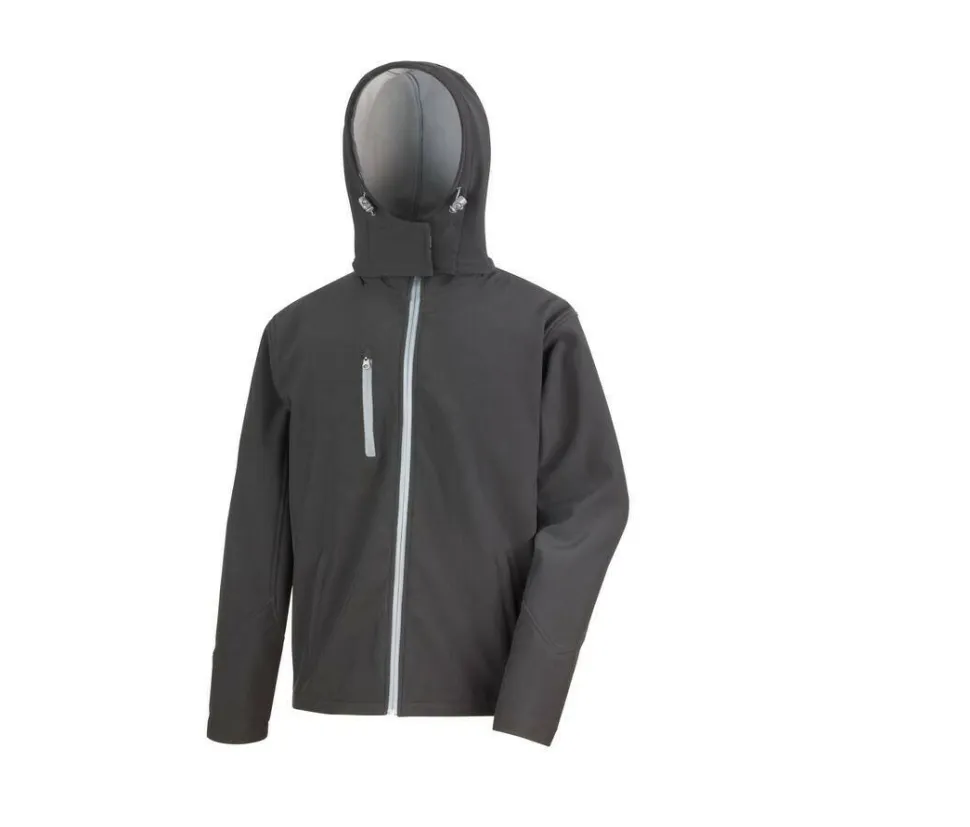 Result RS230 - Veste À Capuche Homme Fermeture Éclair