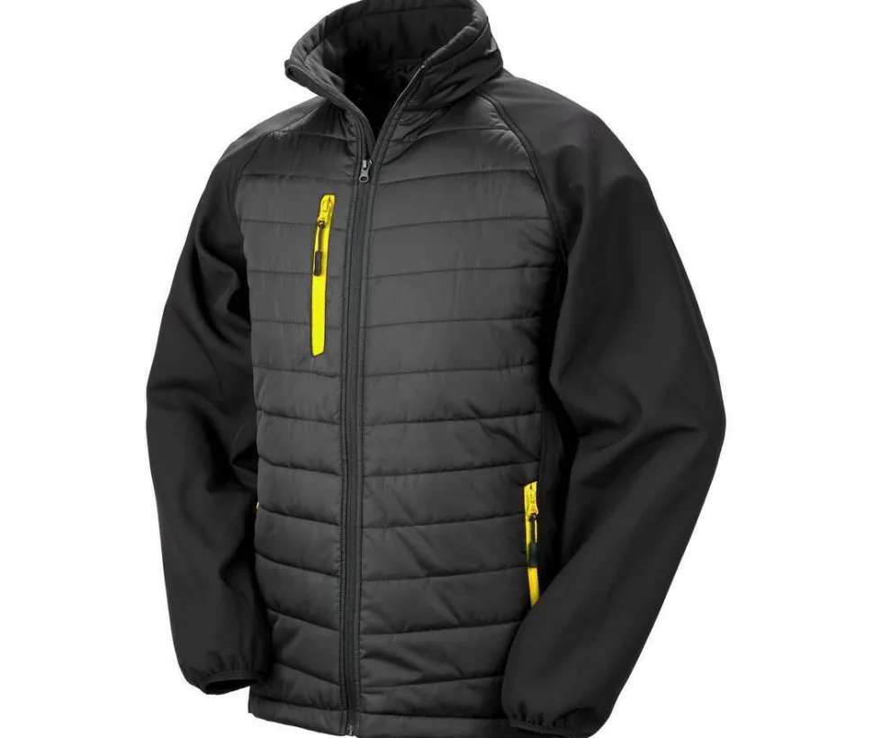 RESULT RS237 - Veste Bi-Matière Douce et Chaude