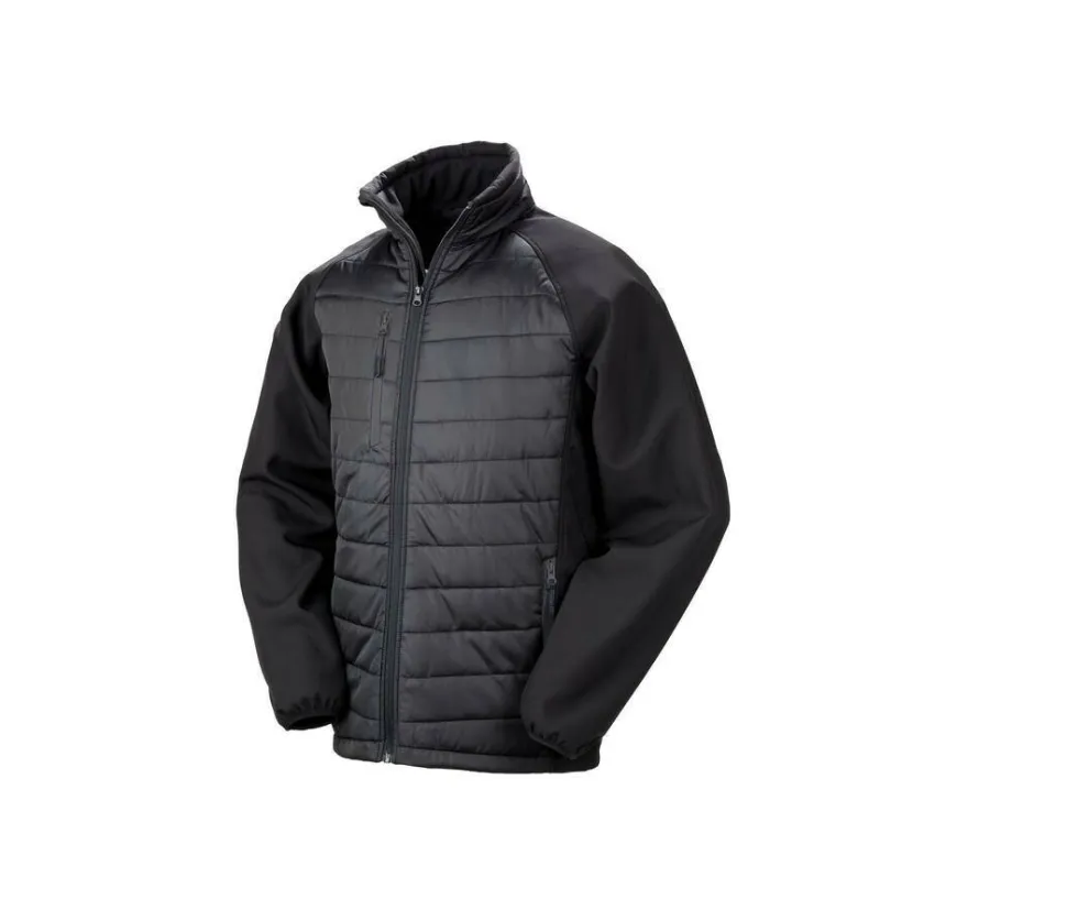 RESULT RS237 - Veste Bi-Matière Douce et Chaude
