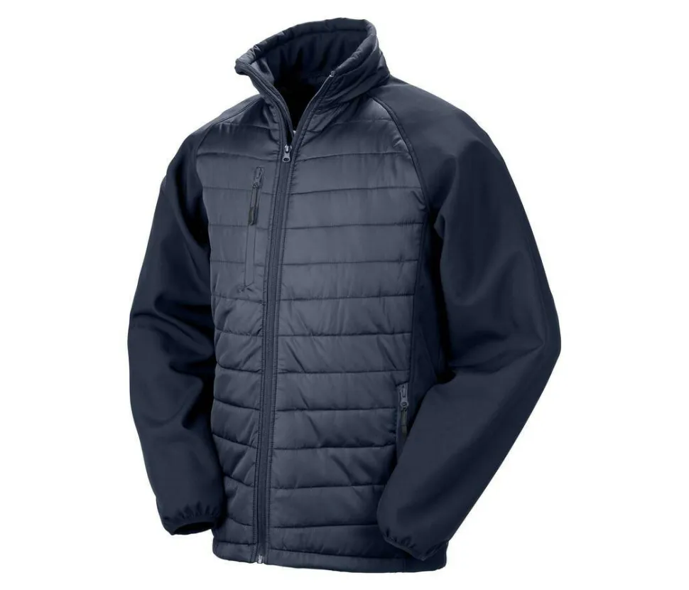 RESULT RS237 - Veste Bi-Matière Douce et Chaude