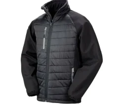 RESULT RS237 - Veste Bi-Matière Douce et Chaude