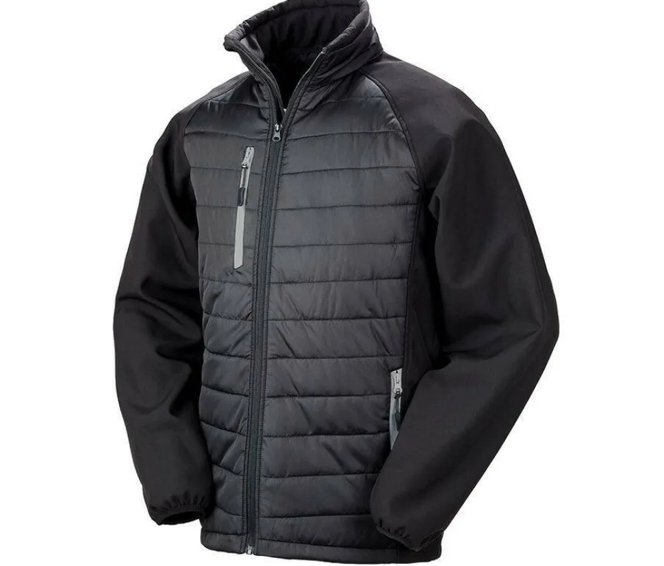 RESULT RS237 - Veste Bi-Matière Douce et Chaude