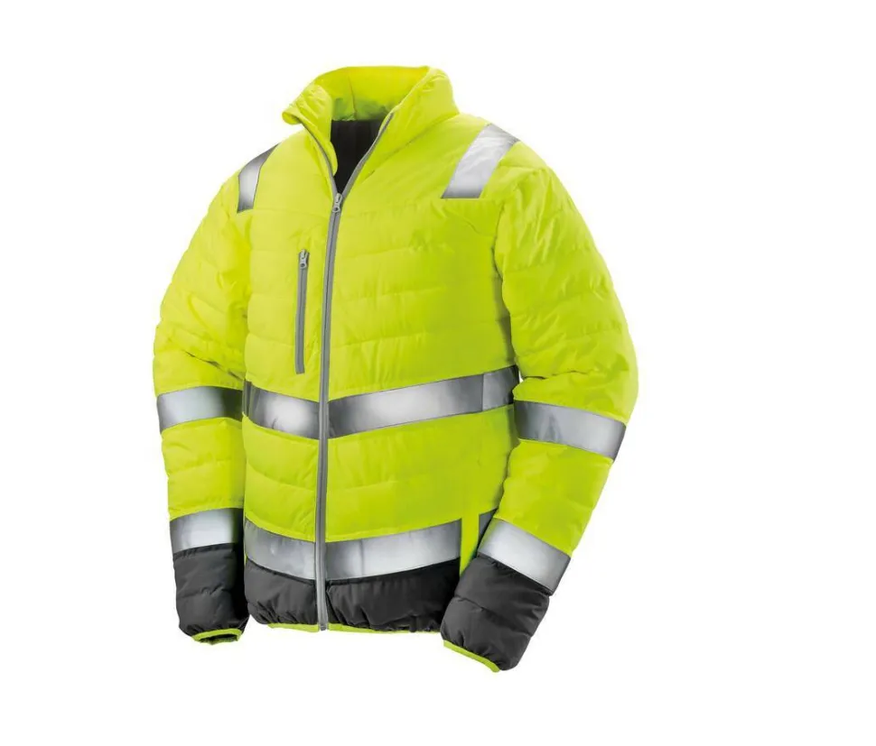 RESULT RS325 - Veste matelassée haute visibilité