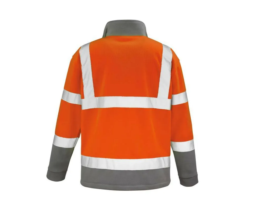 Result RS329 - Veste Micropolaire Haute Visibilité